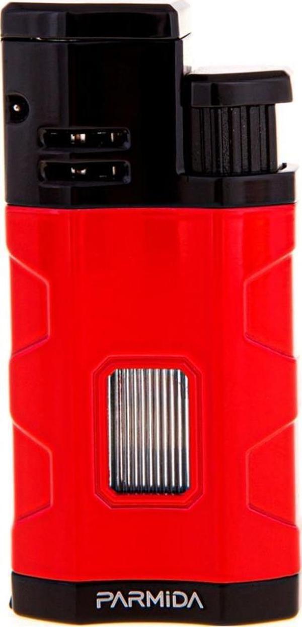Parmida 3 Torch Pürmüz Kırmızı Puro Çakmağı - Image 1