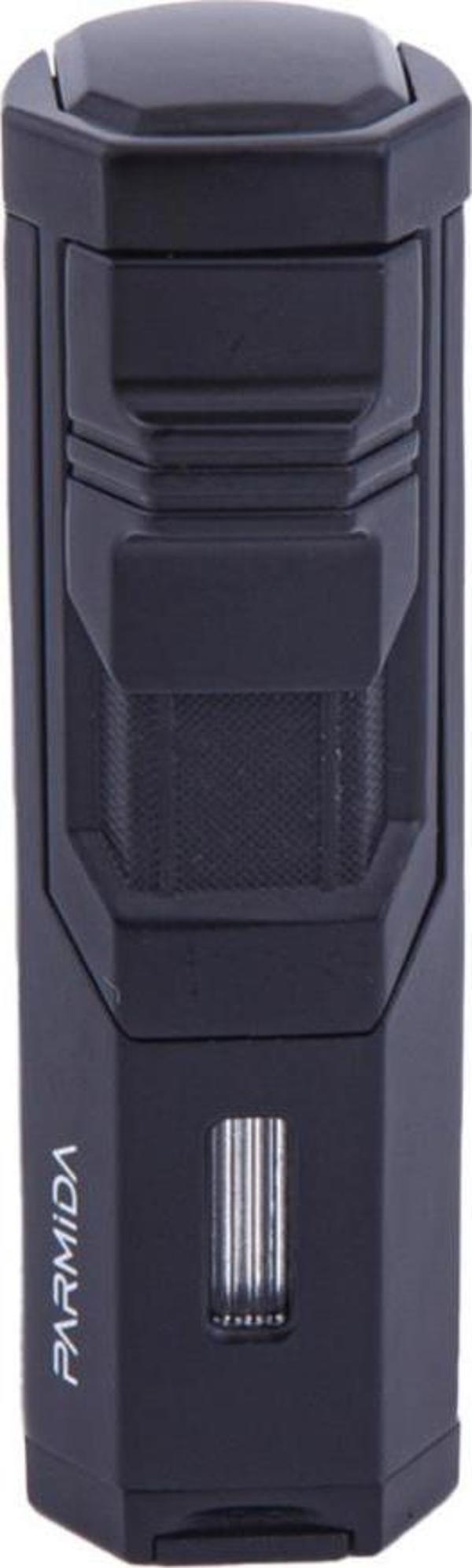 Parmida 3 Torch Pürmüz Siyah Puro Çakmağı - Image 1