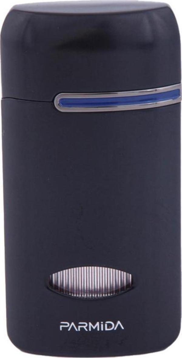 Parmida 3 Torch Pürmüz Siyah Puro Çakmağı - Image 1