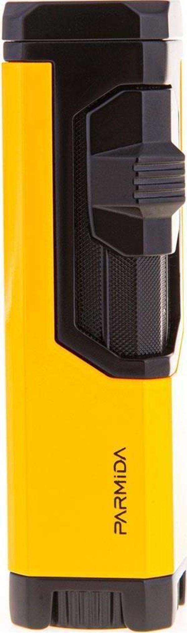 Parmida 4 Torch Pürmüz Sarı Puro Çakmağı - Image 1