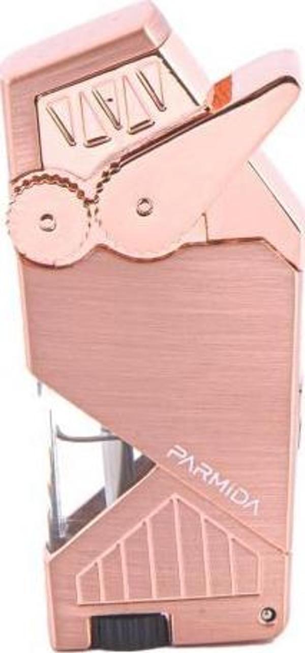 Parmida Çift Torch Pürmüz Rose Gold Puro Çakmağı - Image 1