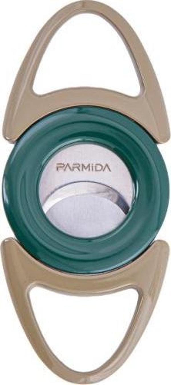 Parmida Haki-Yeşil Metal Puro Makası Kesici - Image 1