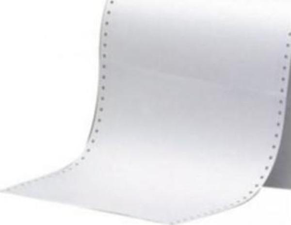 Umur Sürekli 11x24 cm. 2 Nüsha 5,5 Perforeli 1000'li Bilgisayar Kağıdı - Image 1