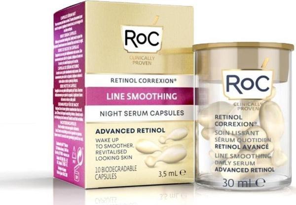 Roc Retinol Correxion Line Smoothing 10lu Kapsül Gece Serumu - Image 1