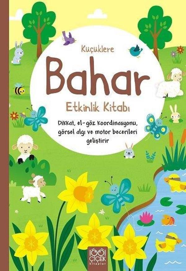 Küçüklere Bahar Etkinlik Kitabı - 1001 Çiçek - Image 1