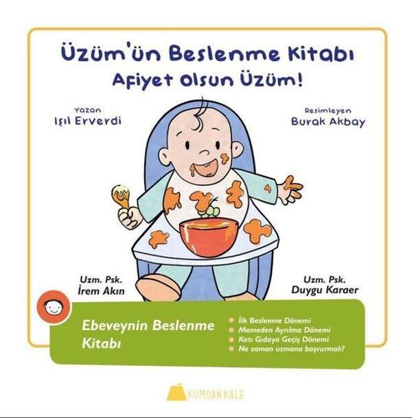 Afiyet Olsun Üzüm!-Üzüm'ün Beslenme Kitabı - Kumdan Kale - Image 1