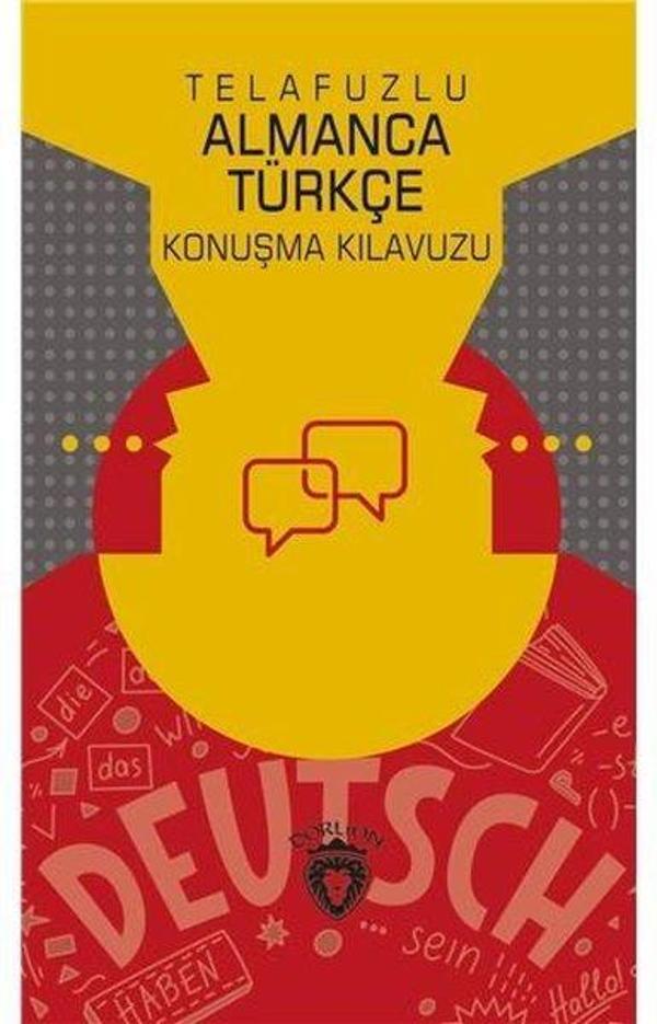 Telafuzlu Almanca Türkçe Konuşma Kılavuzu - Dorlion Yayınevi - Image 1