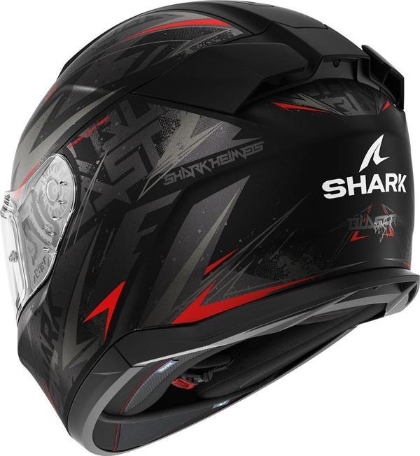 Shark D-Skwal 3 Blast-R Mat Kapalı Kask - Image 1