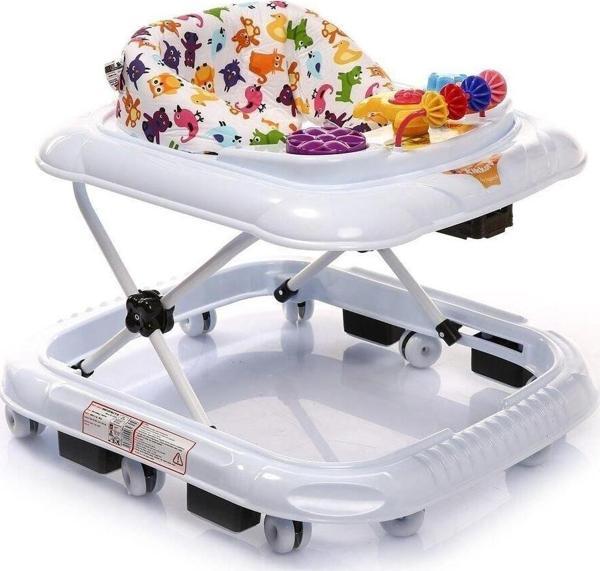 Taşpınar Kikkoro Speedy Tekerlekli Bebek Yürüteci Beyaz / - Image 1