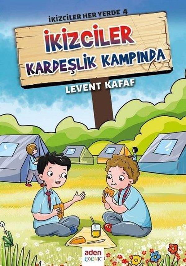 İkizciler Kardeşlik Kampında: İkizciler Her Yerde-4 - Aden Yayınevi - Image 1