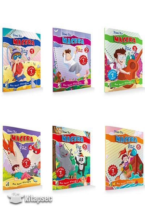BANA BİR MACERAYAZ 6 KİTAP - DAMLA YAYINEVİ - Image 1