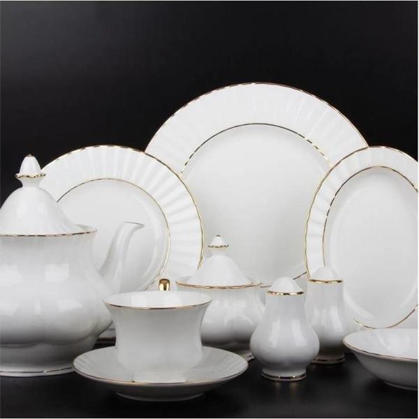 Evaliza Caserta Gold 36 Parça Kahvaltı Takımı - Image 1