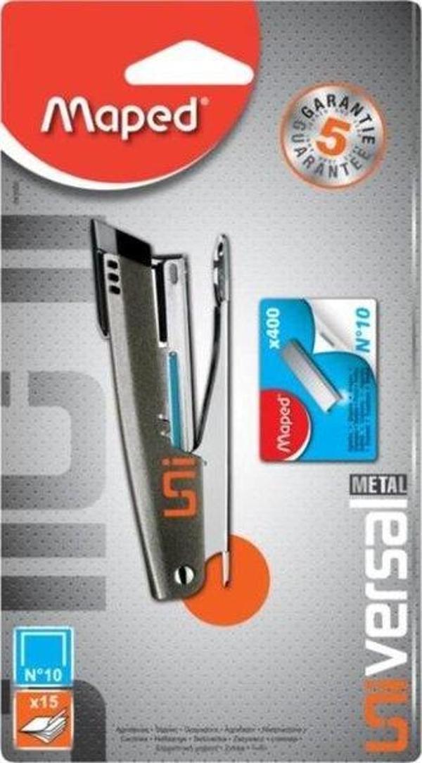 Maped Univ Metal P. Zımba No:10 + 400 Tel Bl. - Image 1