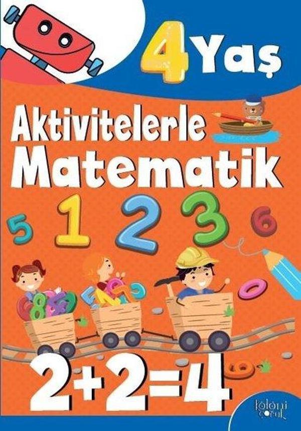 Aktivitelerle Matematik 4 Yaş - Koloni Çocuk Yayınları - Image 1