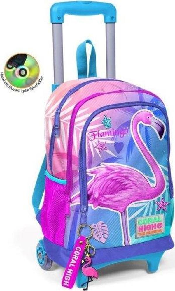Coral High Çekçek Sırt Çanta (Işıklı Tekerlek) 23905 - Image 1