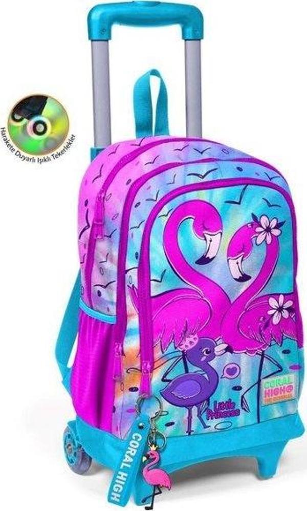 Coral High Çekçek Sırt Çanta (Işıklı Tekerlek) 23930 - Image 1