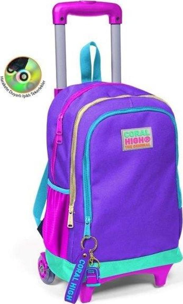 Coral High Çekçek Sırt Çanta (Işıklı Tekerlek) 23934 - Image 1