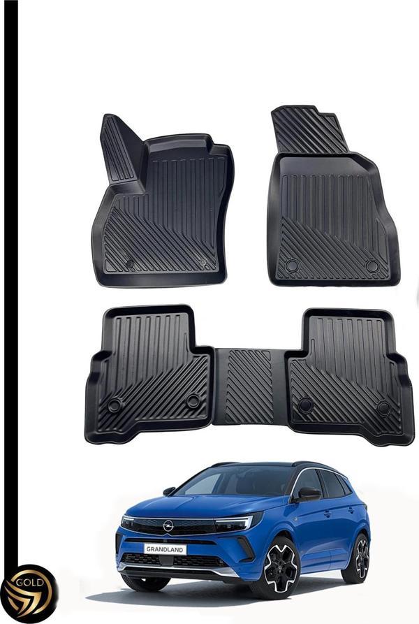 Opel Grandland X 2017+ 3D Havuzlu Oto Paspas Kauçuk Sky - Image 1