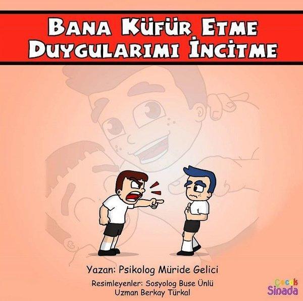 Bana Küfür Etme Duygularımı İncitme: Güçlüklerle Baş Edebilirim Serisi 1.Kitap - Sinada Çocuk - Image 1
