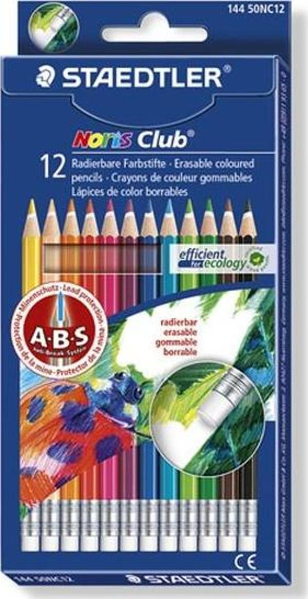Staedtler Noris 12'li Silinebilir Kuru Boya Seti - Image 1