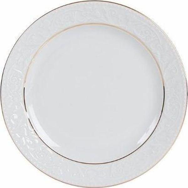 Porland Hazan Altın Yaldız Düz Tabak 20 cm Tekli 04POR031036 - Image 1