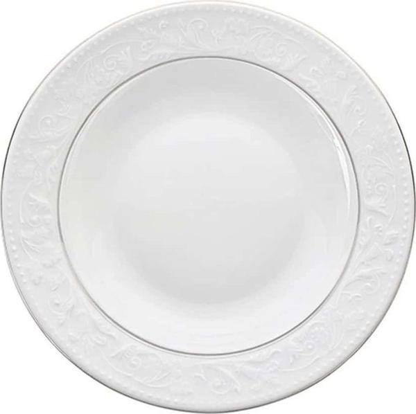 Porland Hazan Platin Yaldız Çukur Tabak 22 cm - Image 1