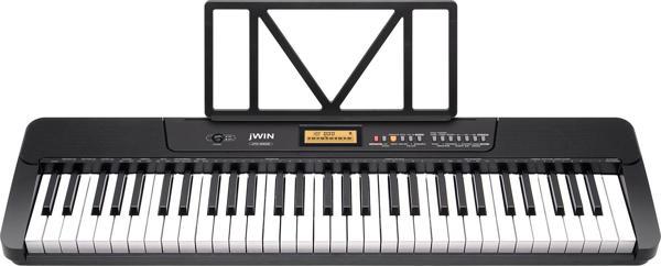 Jwin JTK-3500 61 Tuş Hassasiyetli 5 Oktav Org - Siyah - Image 1