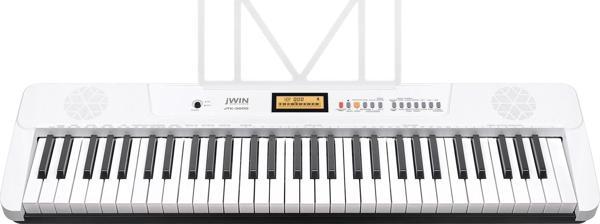 Jwin JTK-3600 61 Tuş Hassasiyetli 5 Oktav Org - Beyaz - Image 1