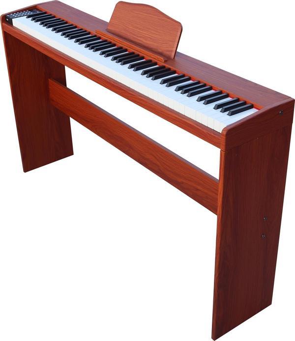 Jwin SDP-88 Tuş Hassasiyetli 88 Tuşlu Dijital Piyano - Kahverengi - Image 1