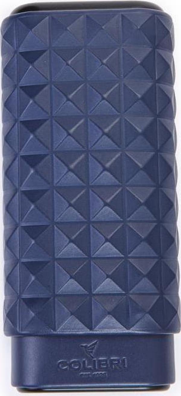 Colibri Quasar Lacivert Üçlü Deri Puro Kılıfı - Image 1