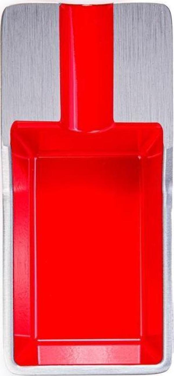 Parmida Kırmızı-Gri Tekli Puro Küllüğü - Image 1