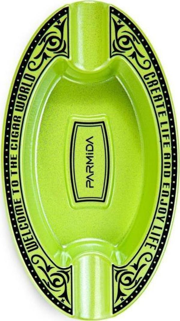 Parmida Yeşil İşlemeli İkili Puro Küllüğü - Image 1