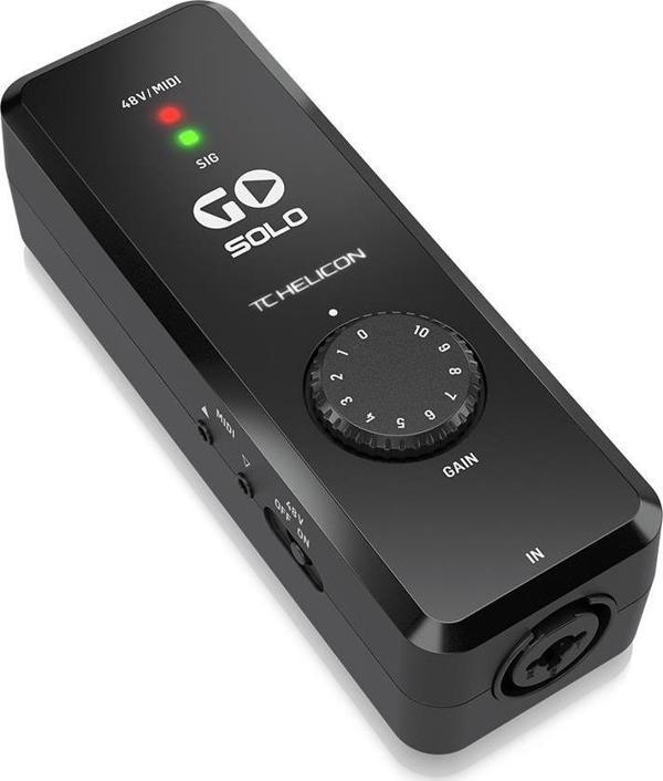 Tc Helicon GO SOLO Mobil Cihazlar için Audio/MIDI Arayüzü - Image 1