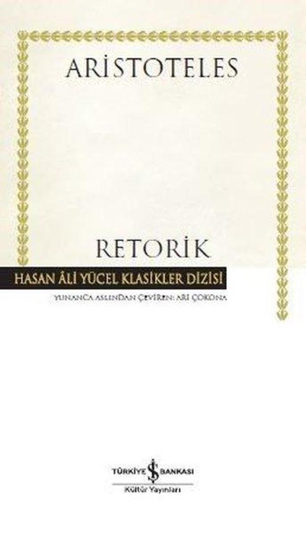 Retorik-Hasan Ali Yücel Klasikler - İş Bankası Kültür Yayınları - Image 1