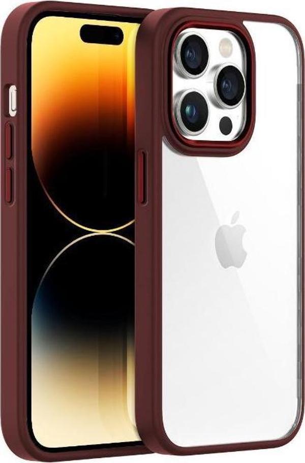 Buff Iphone 14 Pro New Air Bumper Kılıf Plum - Image 1