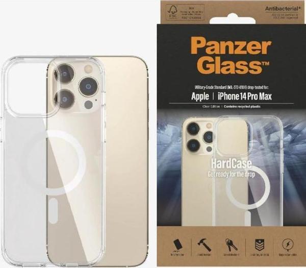 PanzerGlass Magsafe Hardcase Şeffaf Kılıf Apple Iphone 14 Pro Max - Image 1