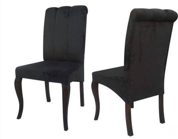 Sandalye 12380 ASLAN Kayın ayak Model 2ad Giydirme terletmez kumaş Klasik Mobilya - Image 1