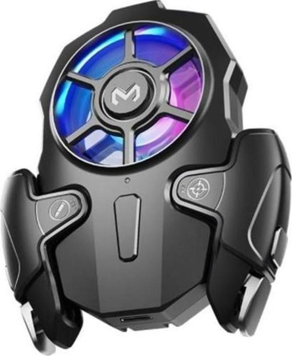 Coofbe Ayarlanabilir RGB Işıklı 400Mah Bataryalı Telefon Soğutucu Ayarlanabilir Joystick Tetik Gamepad - Image 1