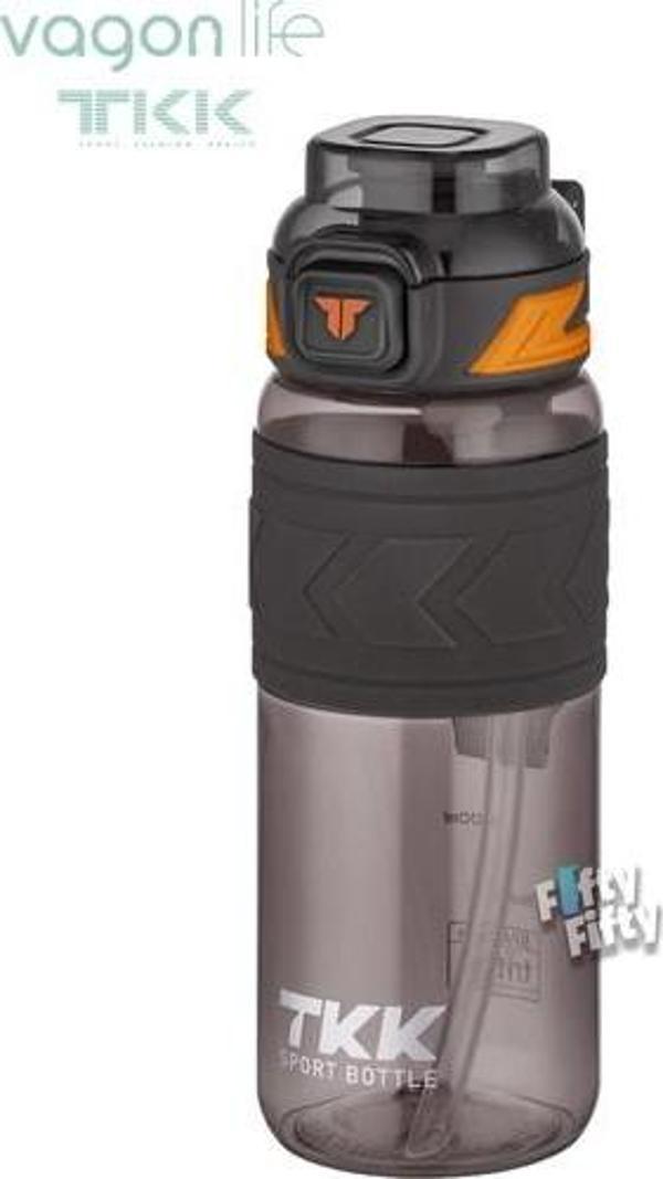 Tkk Su Matarası 600 Ml Siyah Tk019 - Image 1