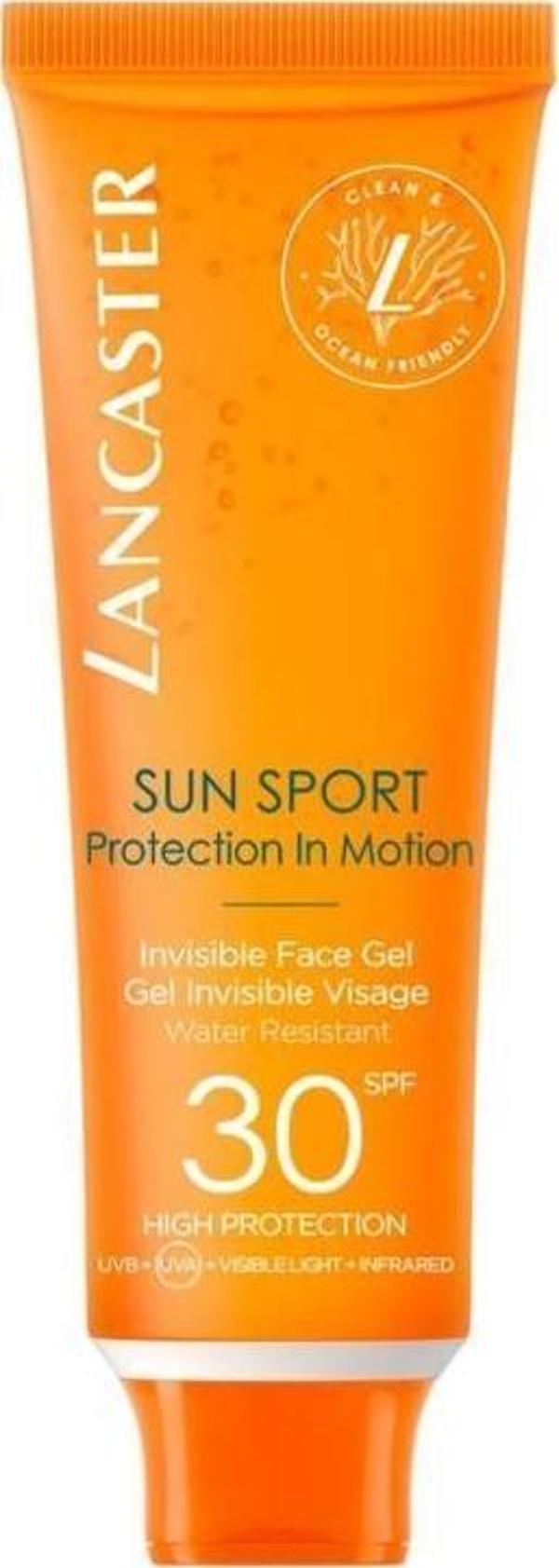 Lancaster Sun Sport SPF30 Invisible Face Gel 50 ml Güneş Koruyucu - Image 1