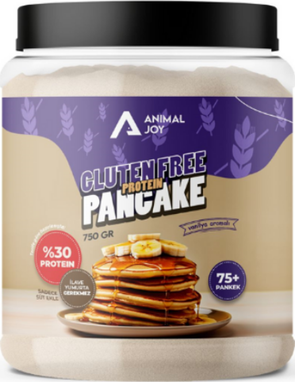 Animal Joy Glutensiz Protein Pankek 750 gr Vanilyalı - Image 1
