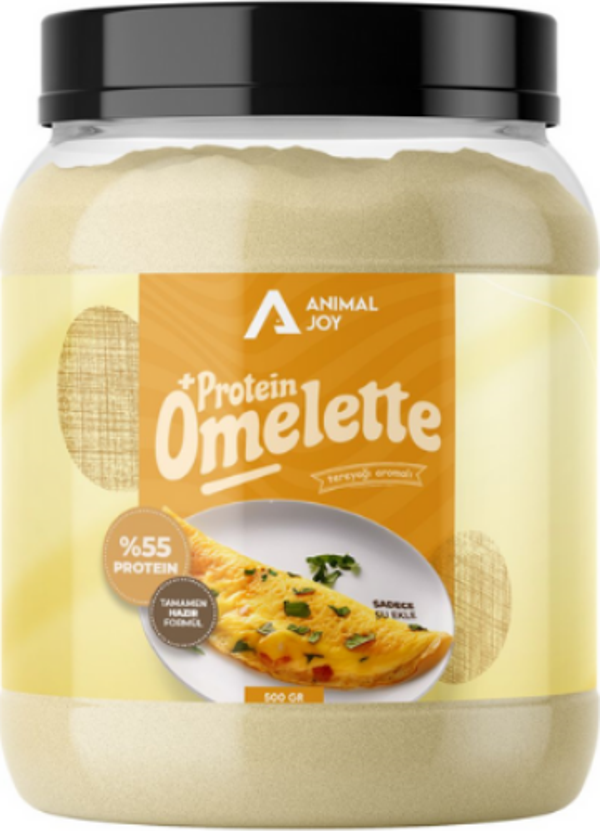 Animal Joy Protein Omlet 500 gr 20 Servis Tereyağı Aromalı - Image 1
