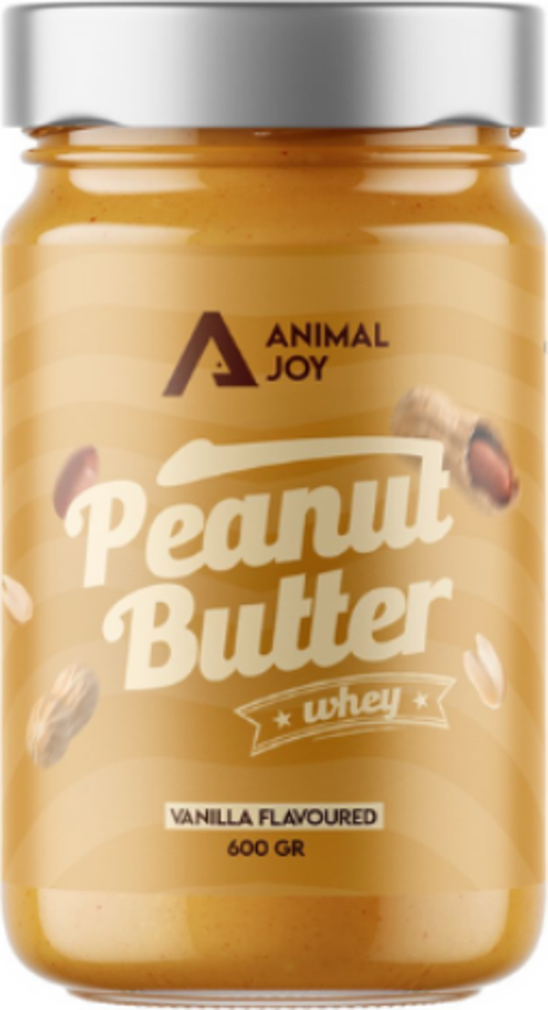 Animal Joy Protein Peanut Butter 600 gr Vanilya Aromalı - Image 1