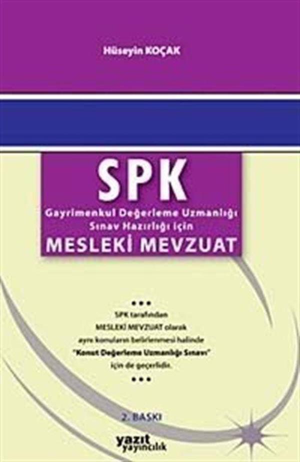SPK Mesleki Mevzuat - Yazıt - Image 1