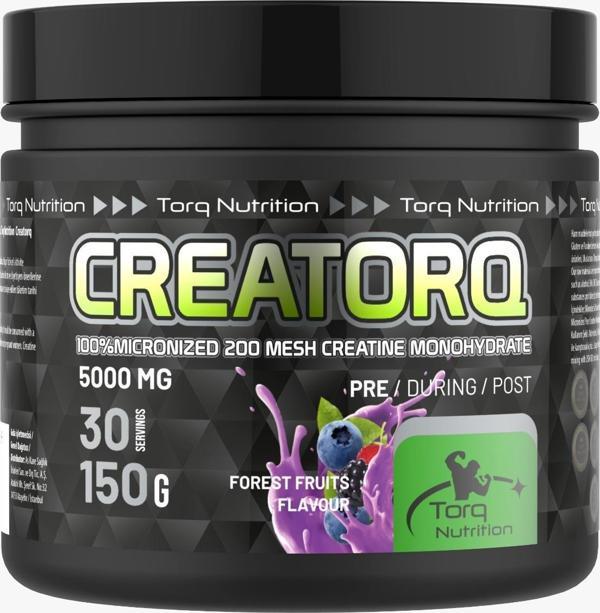 Torq Nutrition Creatorq %100 Micronized Creatine Monohydrate 150 gr Orman Meyveli - Image 1