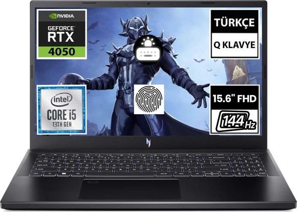 Acer Nitro V 15 ANV15-51-54UY NH.QNBEY.001 i5-13420H 8GB 512SSD RTX4050 15.6" FullHD FreeDOS Taşınabilir Bilgisayar - Image 1