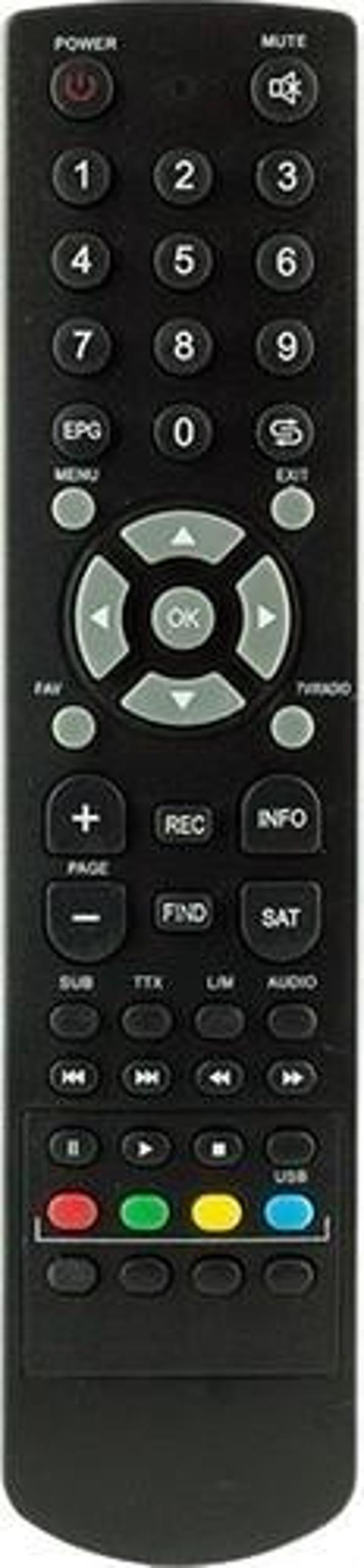 Arnix Mini Hd Uydu Alıcısı Kumandası - Image 1
