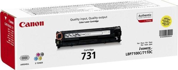 Crg-731Y Yellow Sarı 1.500 Sayfa Kapasiteli Toner Lbp7110 Mf628-8230-8280 - Image 1