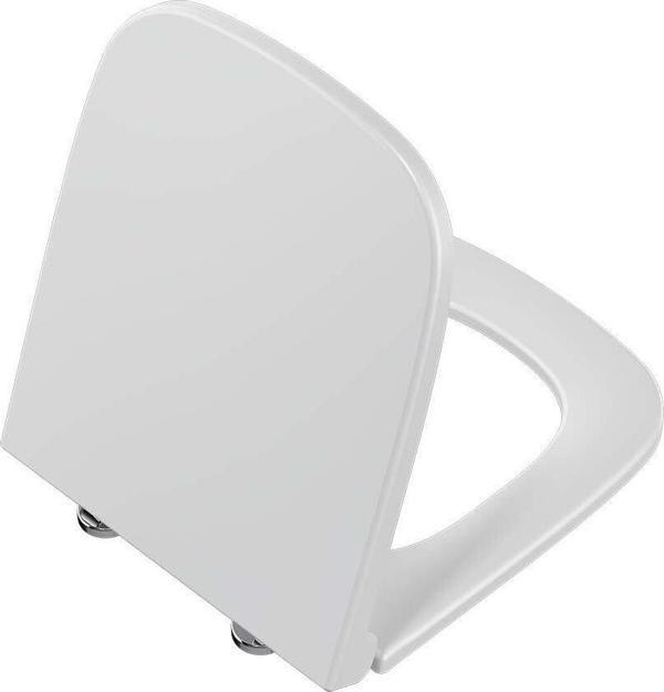 177-003-009-Vitra S20 Square Klozet Kapağı Duroplast - Üstten Sıkmalı Yavaş Kapanır - Beyaz - Image 1