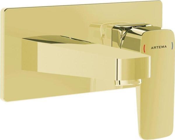 A4273823-Artema Root Square Ankanstre Lavabo Bataryası - Sıva Üstü - Altın - Image 1